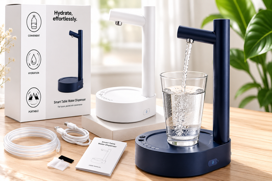 Smart Rechargeable Water Dispenser with USB Type-C Charging